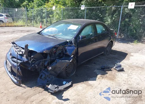 2012 Toyota Corolla Le z USA, uszkodzony, nr VIN 2T1BU4EEXCC791530